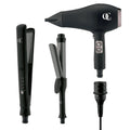 QC Beauty dryer, flat iron and curling iron set