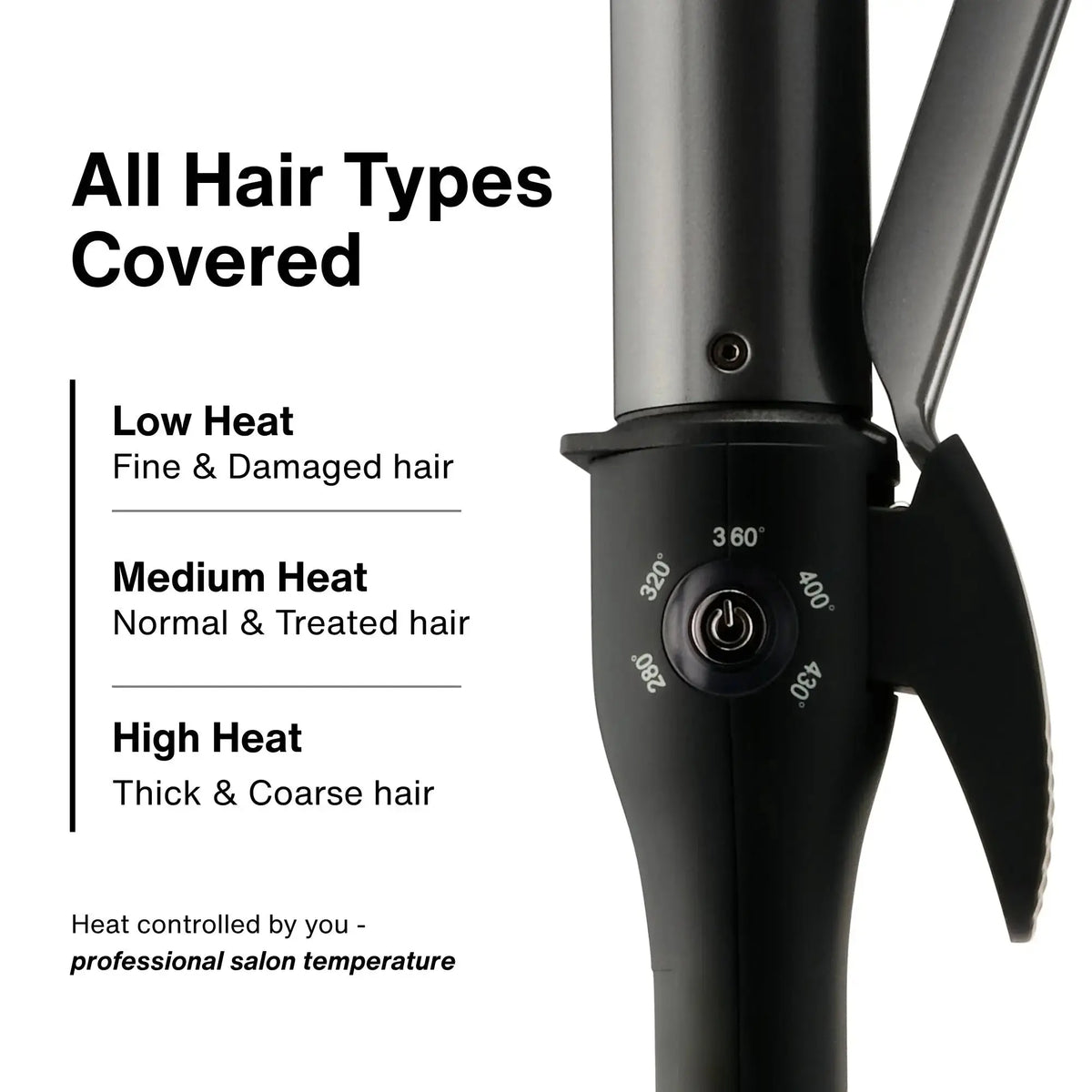 QC Beauty flat iron and curling iron set – view 3
