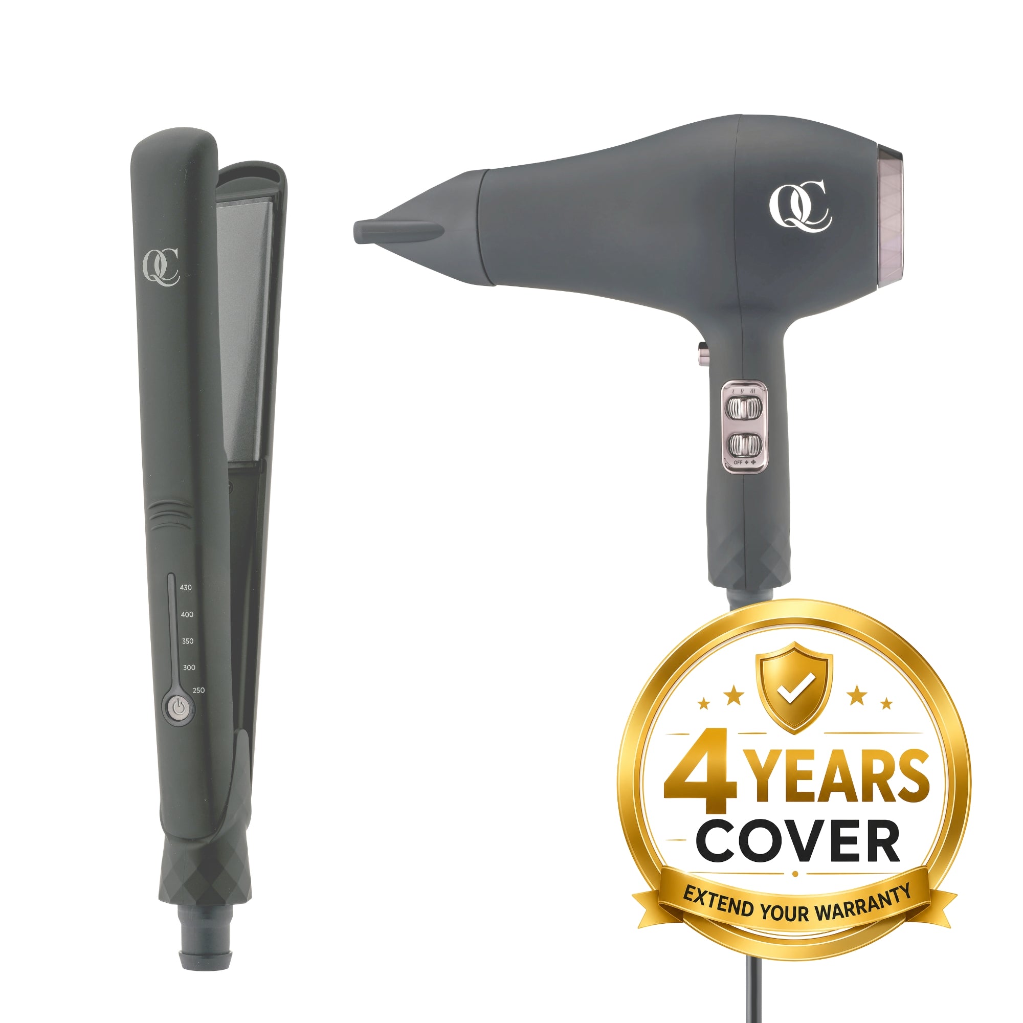 Extended Warranty - 4 Years Total Coverage for: "QC - Dry & Smooth Set" (2 tools)