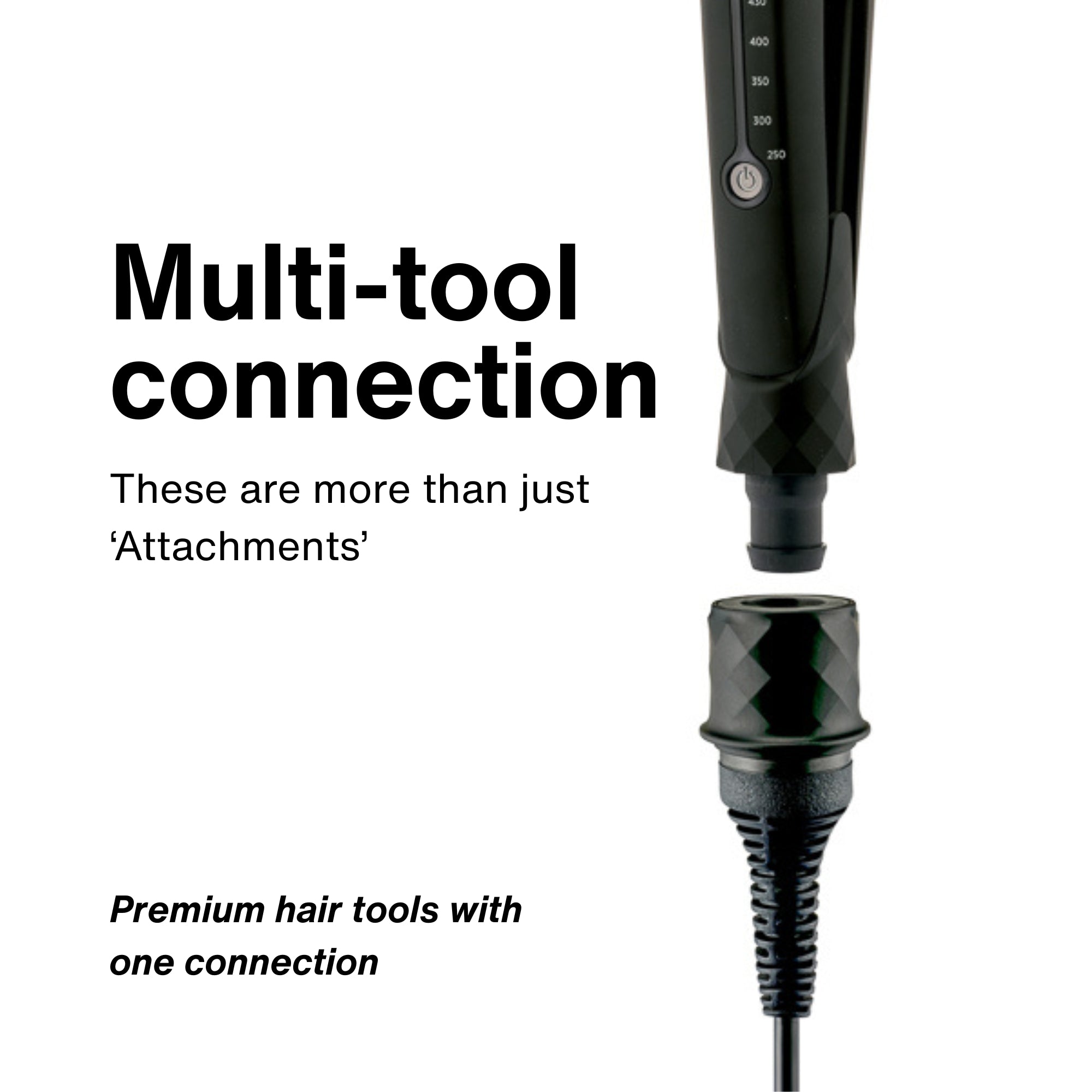 QC Beauty hair dryer and curling iron set – view 8