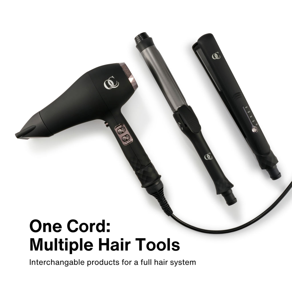 QC Beauty ceramic flat iron hair straightener – view 11