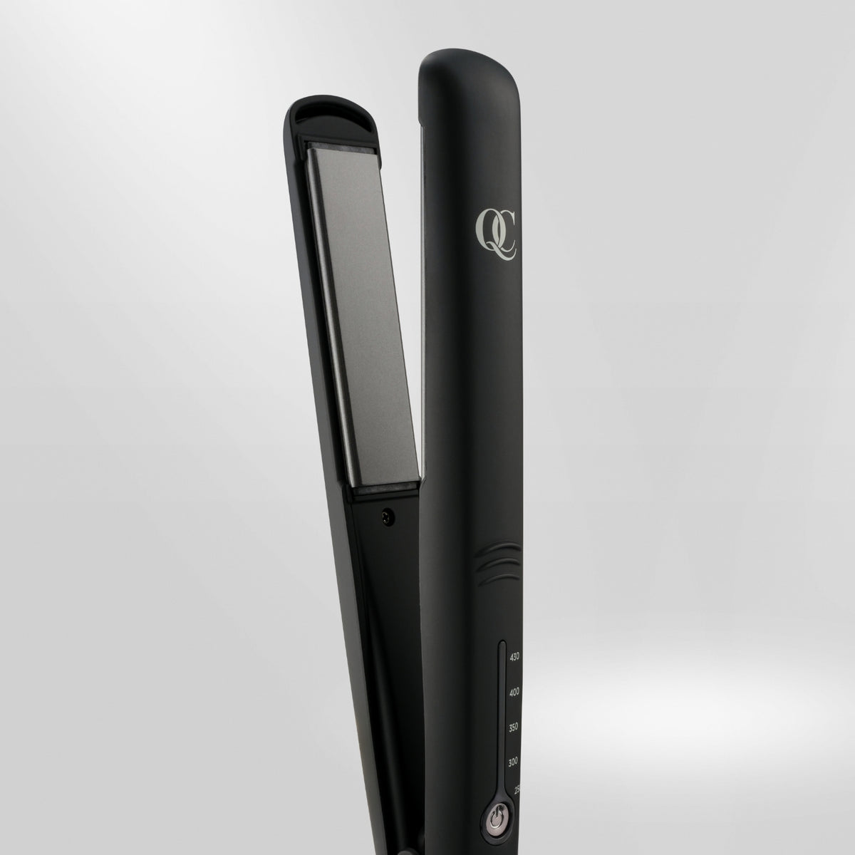 QC Beauty ceramic flat iron hair straightener