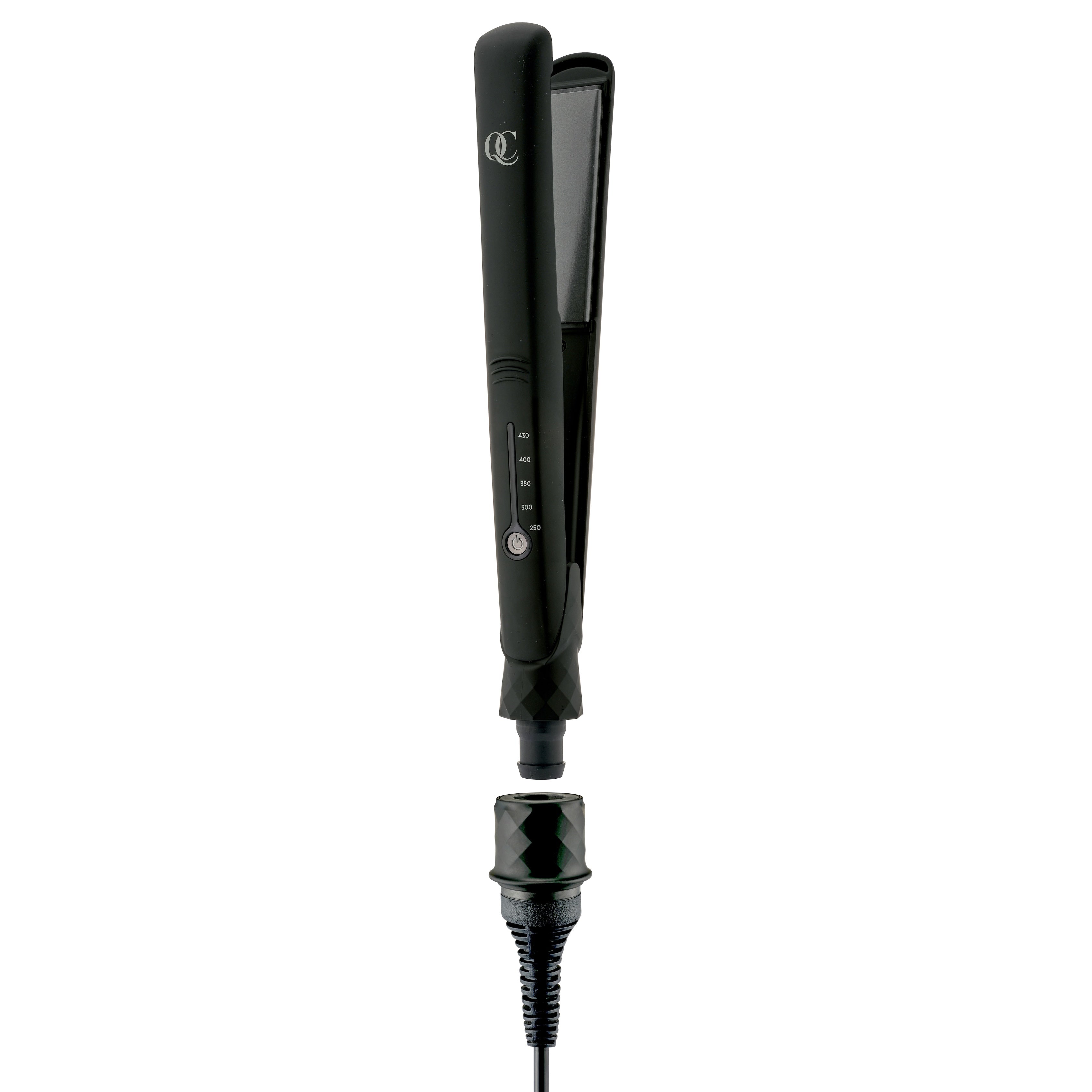 QC Beauty ceramic flat iron hair straightener