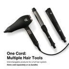 QC Beauty dryer, flat iron and curling iron set – view 3