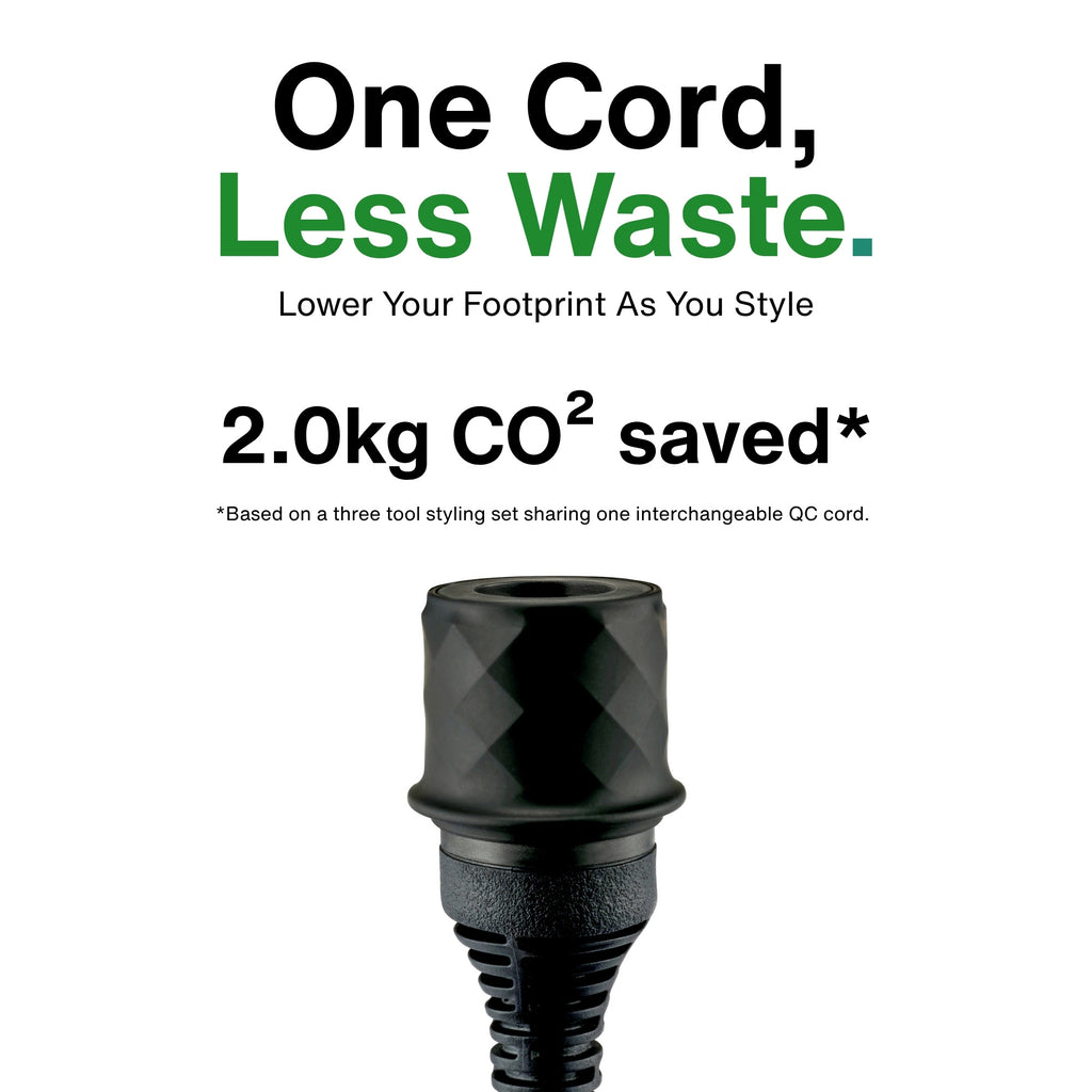 QC Beauty quick-connect detachable power cord – view 2