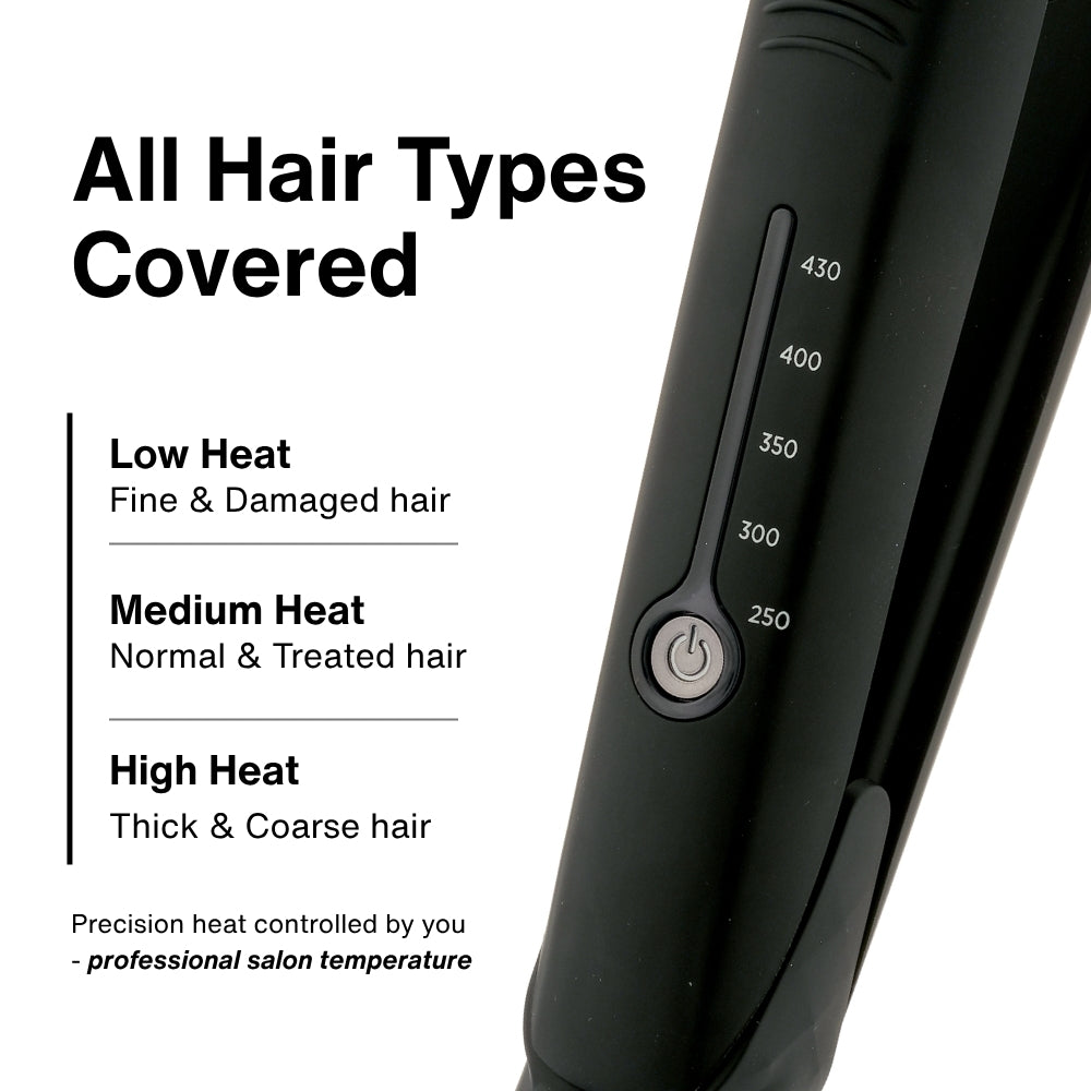 QC Beauty hair dryer and flat iron set – view 6