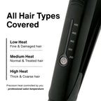 QC Beauty hair dryer and flat iron set – view 6